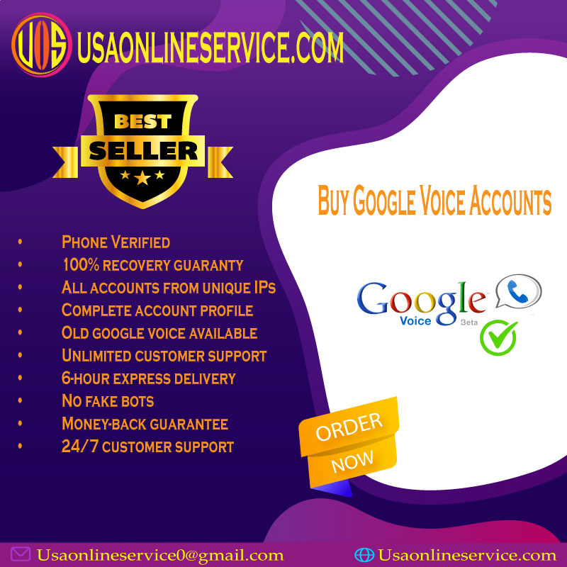 Buy Google Voice Accounts - Verified USA Phone Number