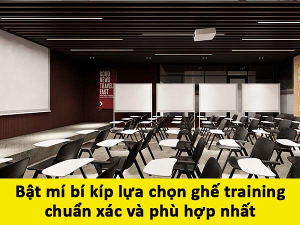 Bật mí bí kíp lựa chọn ghế training chuẩn xác và phù hợp nhất - Chairking