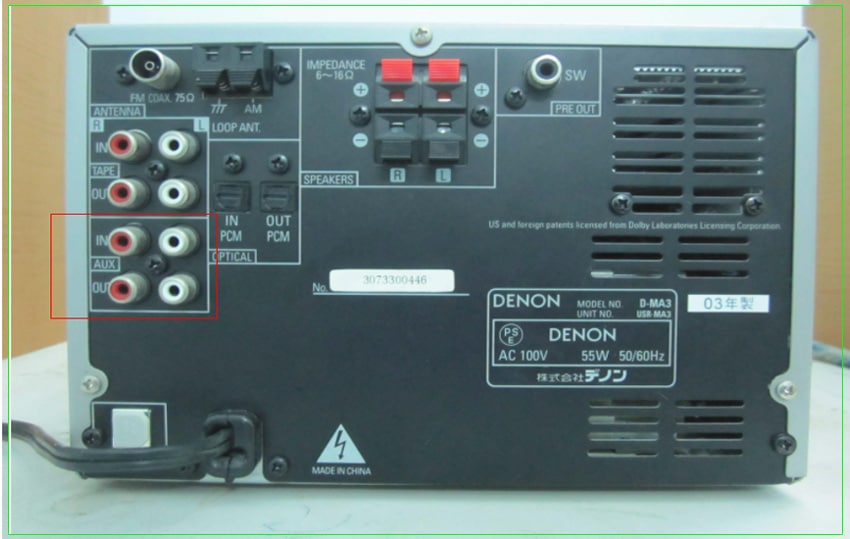 Cổng AUX trên Amply - Sử dụng như thế nào cho đúng?