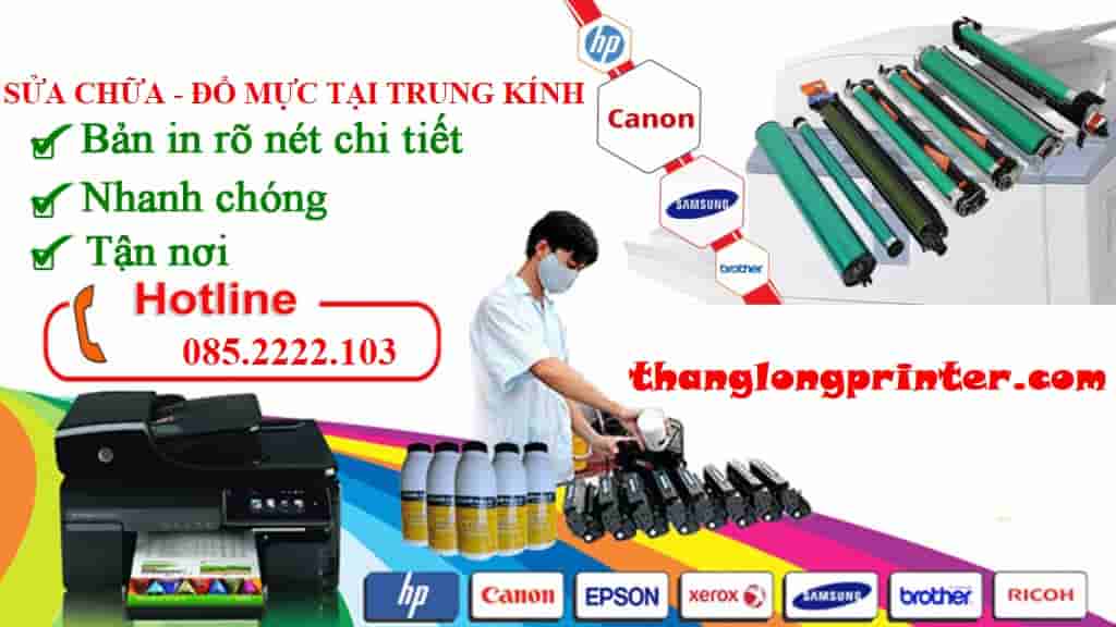 Đổ mực máy in tại trung kính cầu giấy - Sửa Máy In - Đổ Mực Máy In Tại Nhà