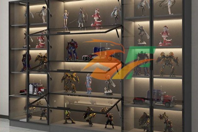 Tủ kệ trưng bày đồ chơi lego