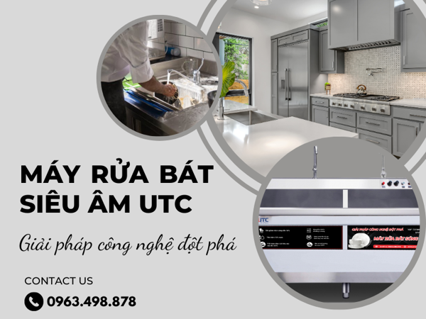 Tại sao nên đầu tư máy rửa bát công nghiệp cho nhà hàng? – Máy Rửa Bát Sóng Siêu Âm UTC