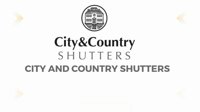 City And Country Shutters