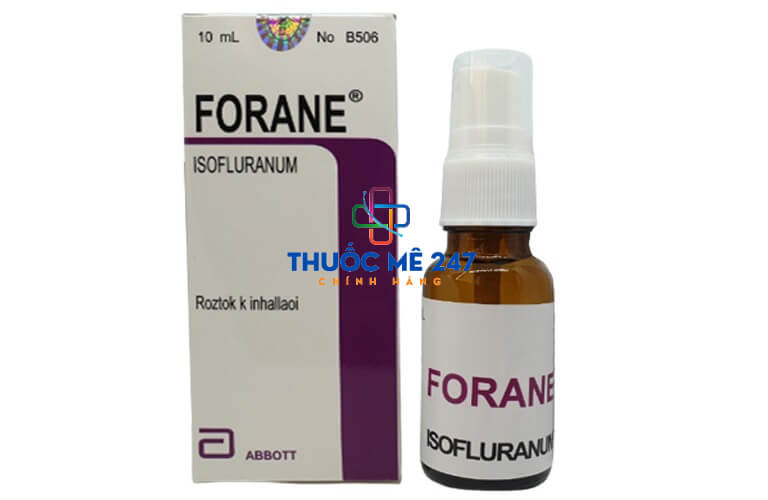 Thuốc mê Forane 10ml dạng xịt gây mê nhanh an toàn cao