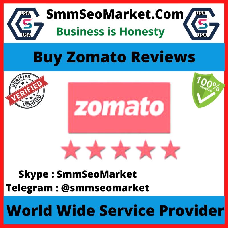 Buy Zomato Reviews - 100% Non-Drop Zomato Reviews