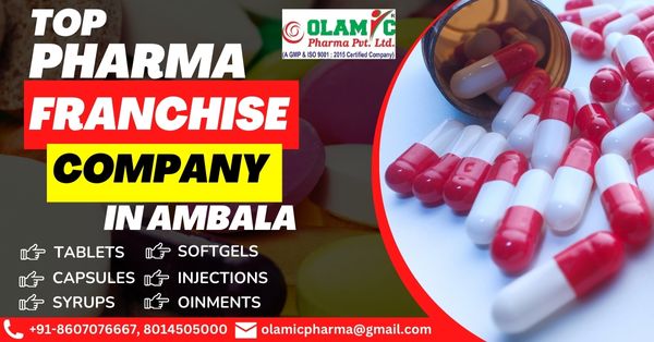 Best Pharma Franchise Company in Ambala -  Olamic Pharma