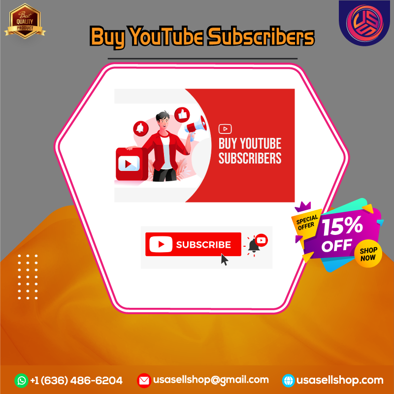 Buy YouTube Subscribers - 100% Real & Organic Subscribers