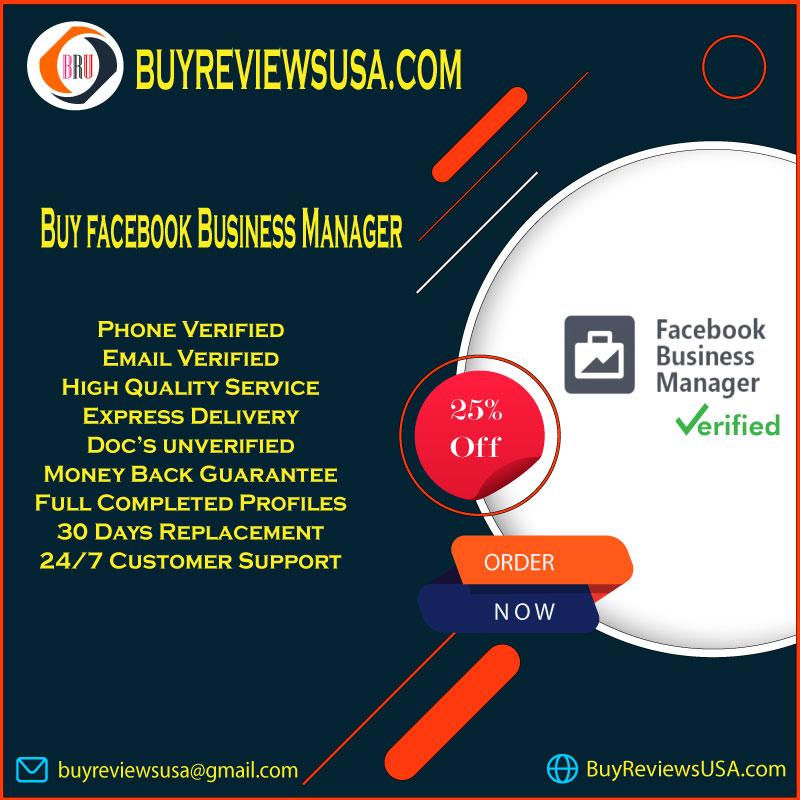 Buy Facebook Business Manager - 100% Safe & BM verified...