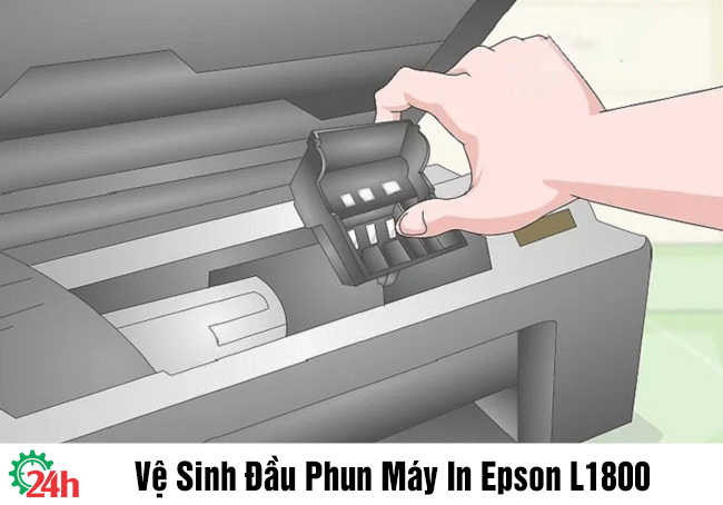 Vệ Sinh Đầu Phun Máy In Epson L1800 - Xem Chi Tiết