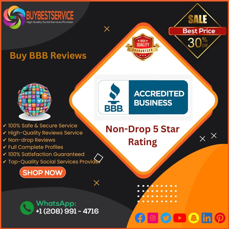 Buy BBB Reviews - Grow Your Business 5 star Rating