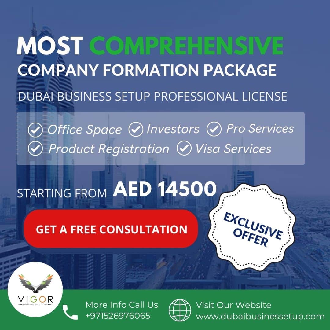 Company Setup in DMCC Free Trade Zone in Dubai, UAE - Vigor