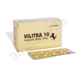 Vilitra 10 Mg: Vardenafil 10 Mg | Uses & Dosage | Buysafepills