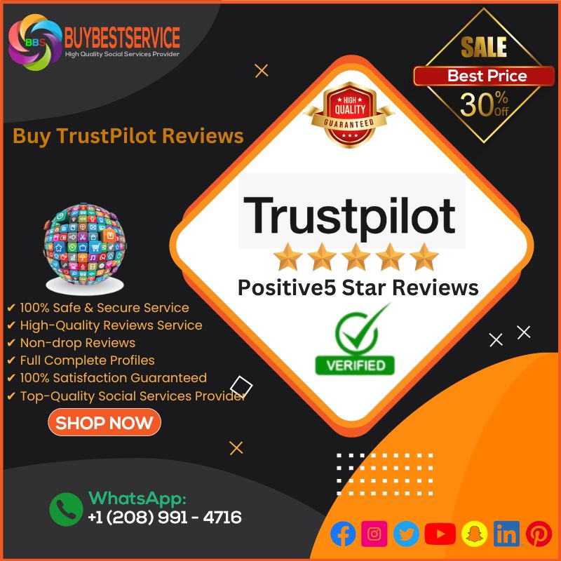 Buy TrustPilot Reviews - Verified With Permanent