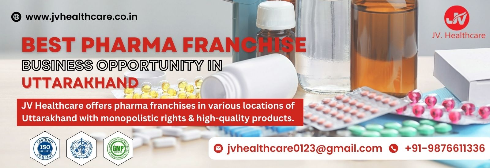 Enroll with the #1 PCD Pharma Franchise Company in Uttarakhand