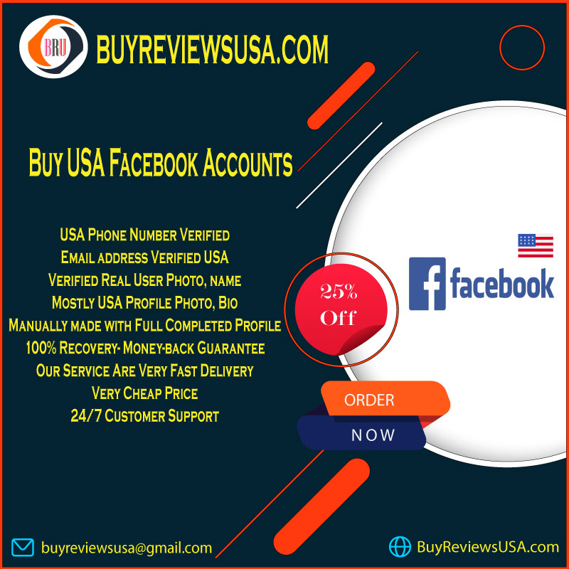 Buy USA Facebook Accounts - 100% Real Verified FB Accounts