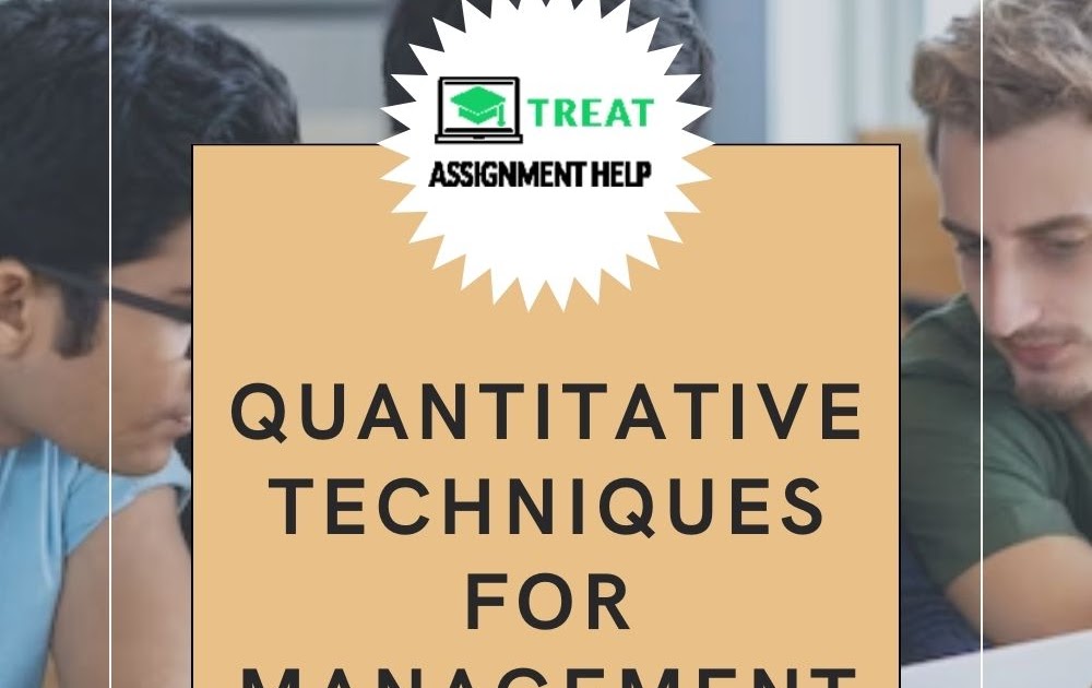 Quantitative Techniques For Management