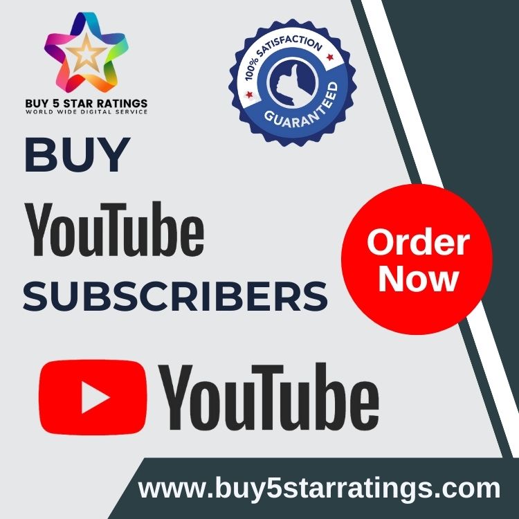 Buy YouTube Subscribers - Buy5StarRatings