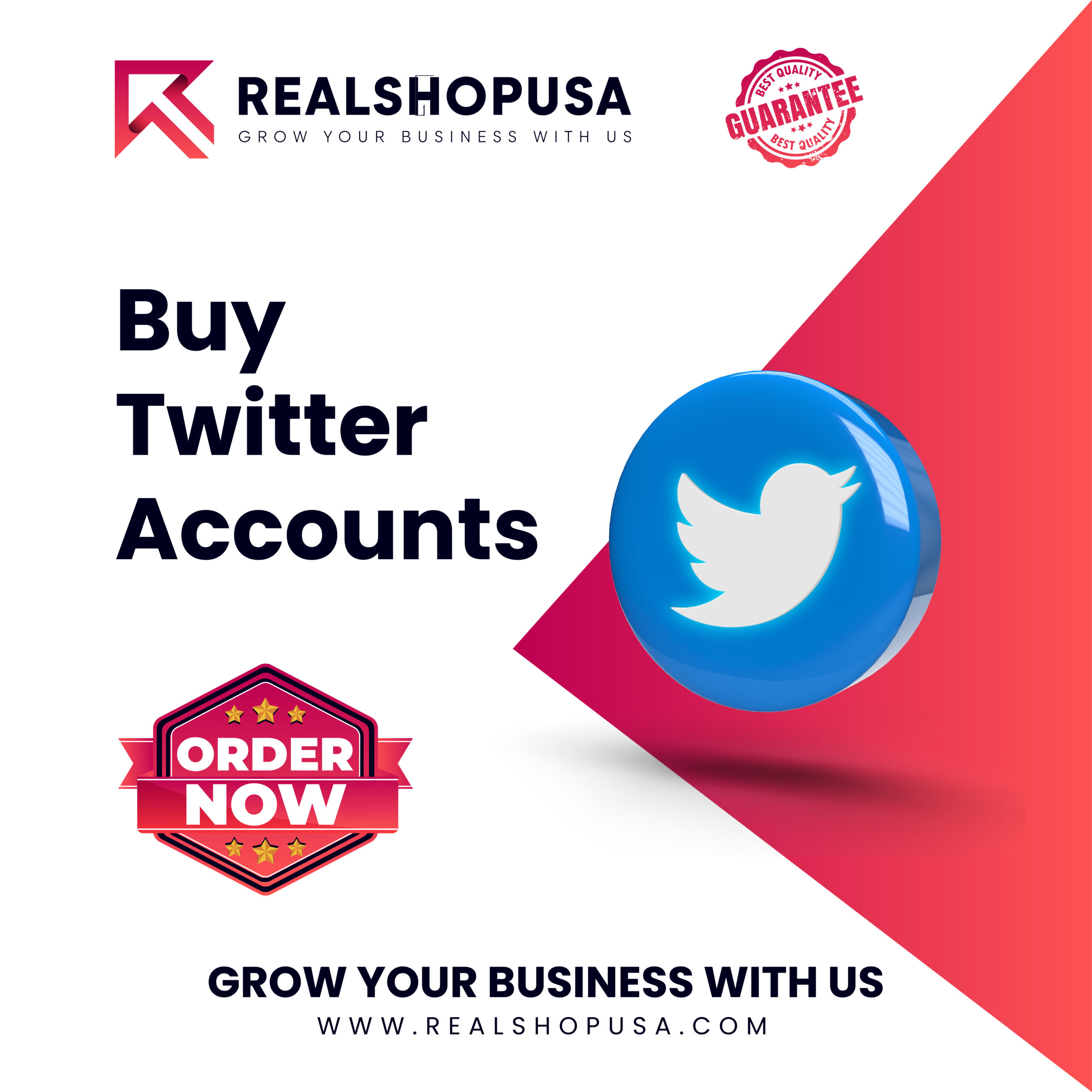 Buy Twitter Accounts - 100% Real, Active & Safe Accounts...