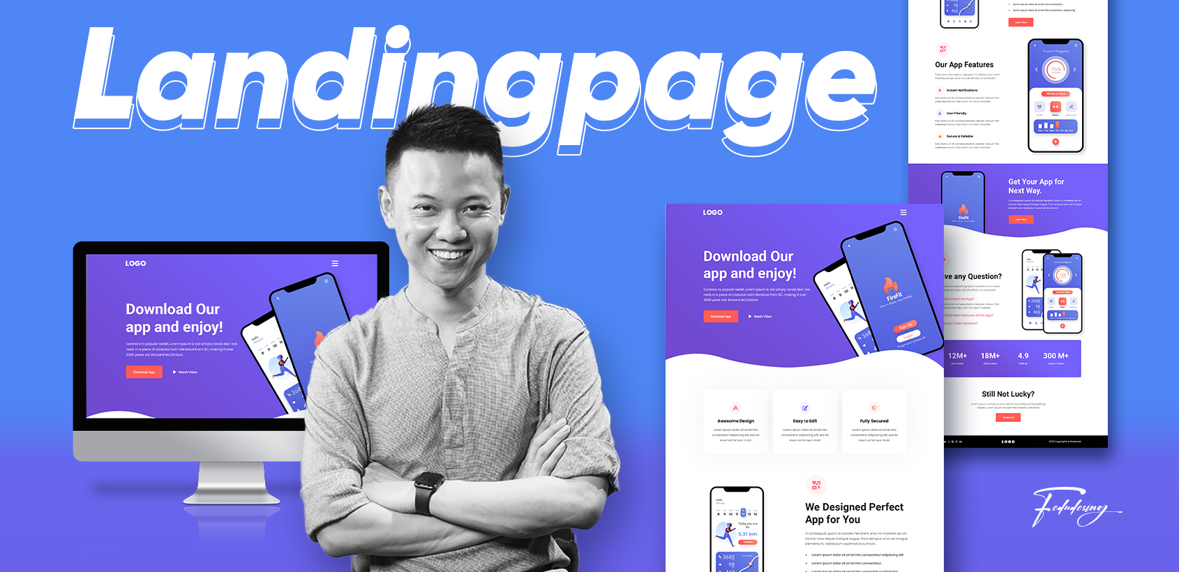 Top 10 mẫu thiết kế landing page bán hàng đẹp cho mọi ngành nghề