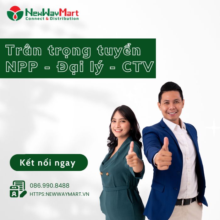 NEWWAY MART TUYỂN NHÀ PHÂN PHỐI MỸ PHẨM, ĐẠI LÝ VÀ CTV CHO SẢN PHẨM CHĂM SÓC DA – Sức khỏe mỗi ngày