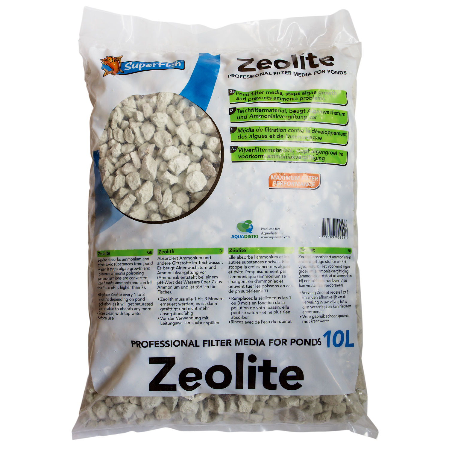 Zeolith - 20-40mm (10L) Zeolith für Koiteich und Gartenteich [15520] - € 18,49 : Koifutter Shop |SUI JIN| Edewecht - Oldenburg Koi aus Japan | Koifutter | Wasserpflege | OEM |, Koifutter ✓ schnelle Lieferung ✓ kostenloser Versand ab 50€ ✓ Japan Koi - Jetzt im Koi Shop online bestellen!