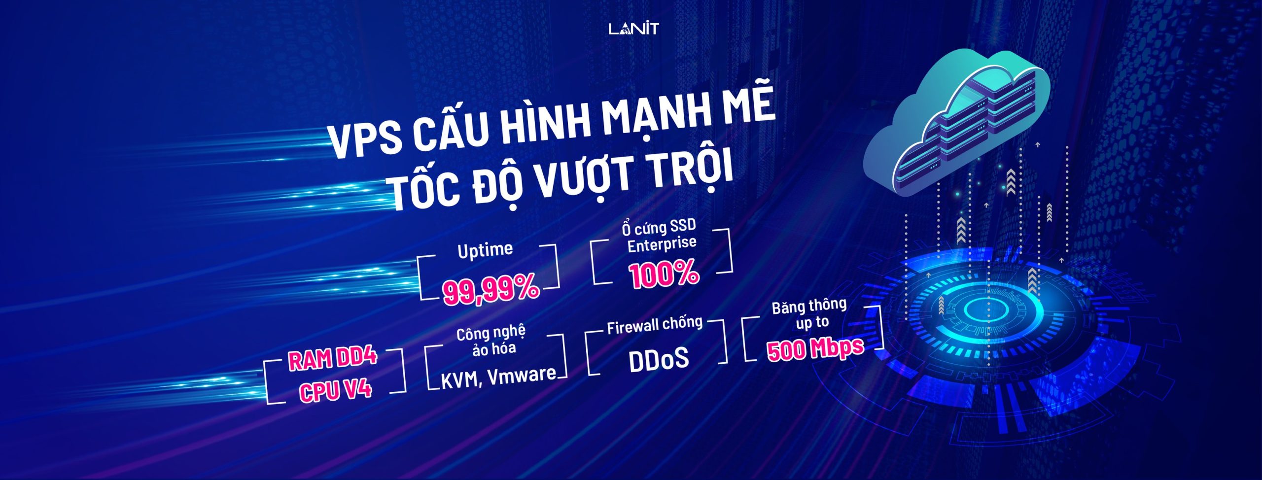 Thuê VPS giá rẻ - Chất lượng hàng đầu - Miễn phí dùng thử 24h