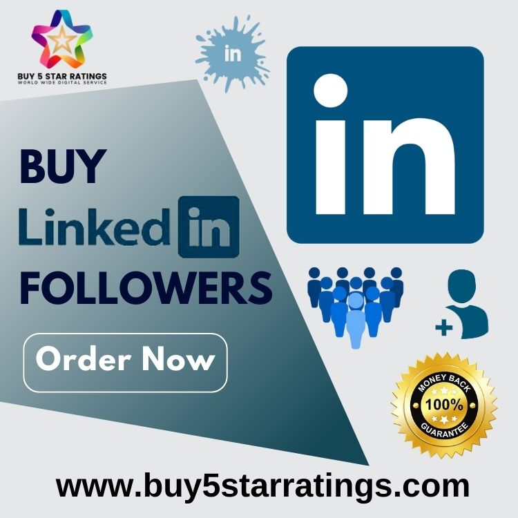 Buy Linkedin Followers - Buy 5 Star Ratings