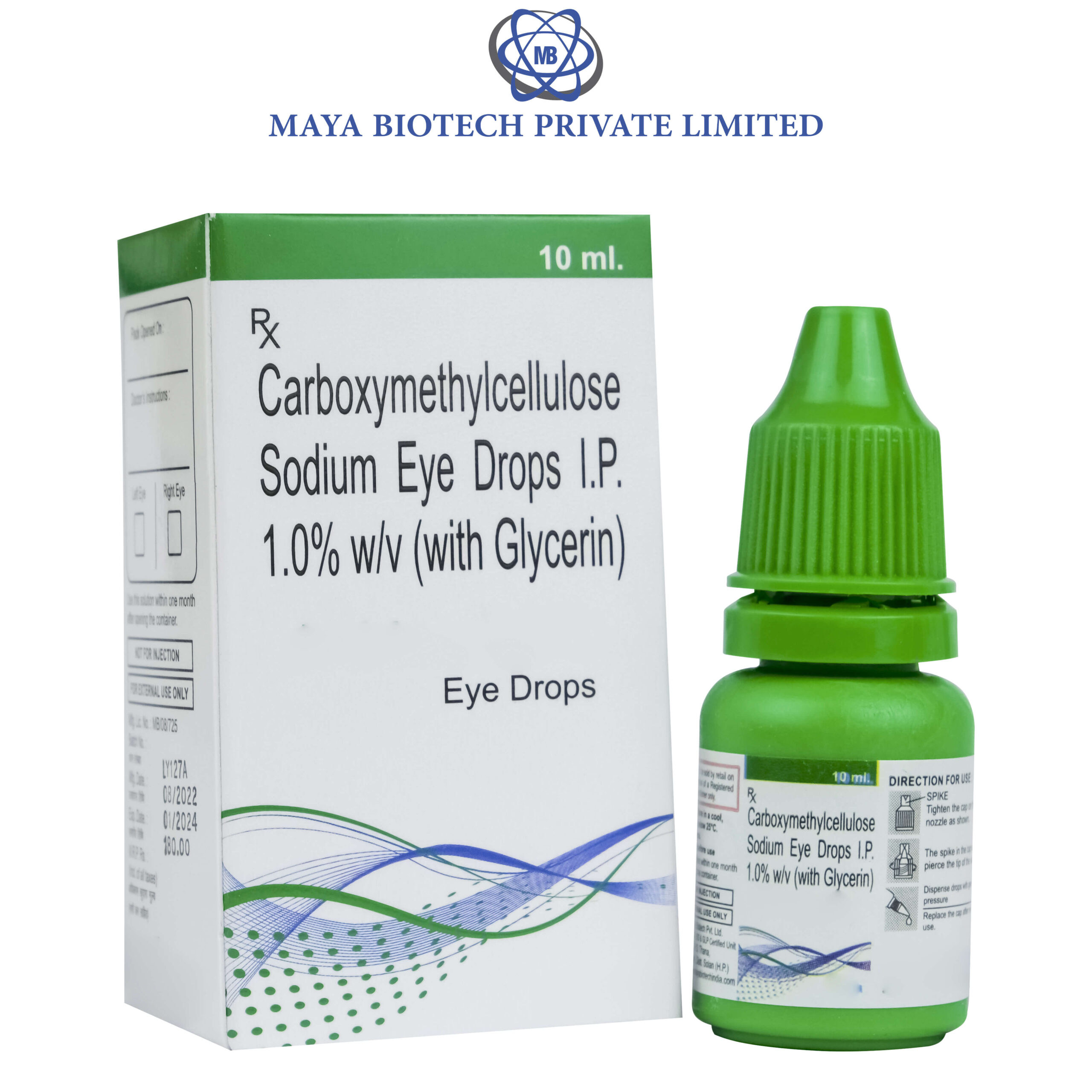 mayabiotechindia -     Carboxymethylcellulose Sodium Eye Drops
