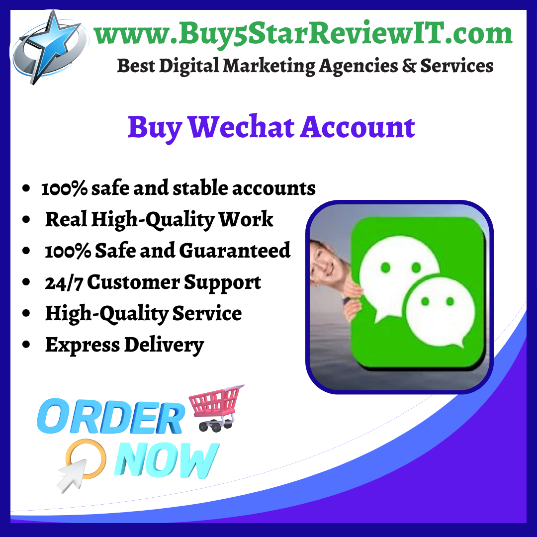 Buy Wechat Account - 100% Fully Verified & Safe