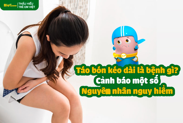 Táo bón kéo dài là bệnh gì? Cảnh báo một số nguyên nhân nguy hiểm - Bio-acimin