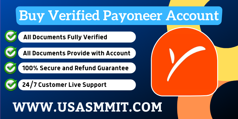 Buy Verified Payoneer Account: Quick and Secure Way to Receive Payments - 100% Best USA, UK, CA Verify