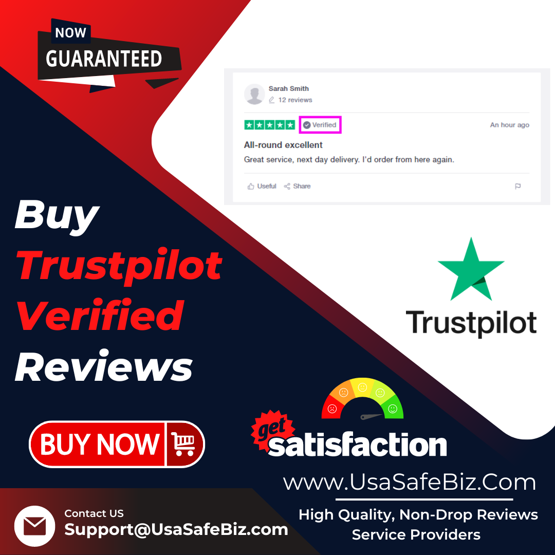 Buy Trustpilot Verified Reviews - USA Safe Biz