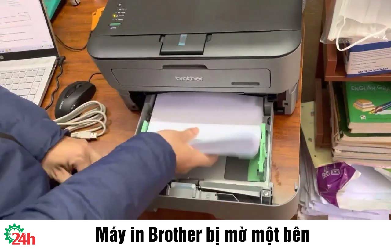 Máy In Brother Bị Mờ Một Bên - Cùng Tìm Hiểu Chi TIết