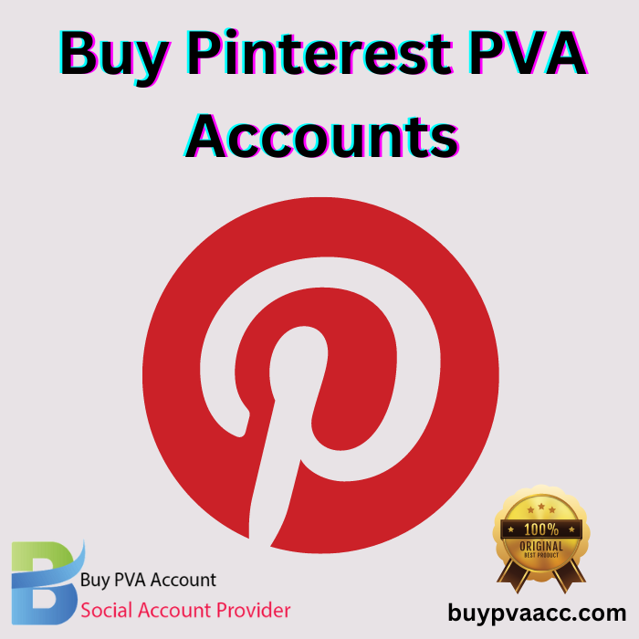 Buy Pinterest accounts from us with standard price