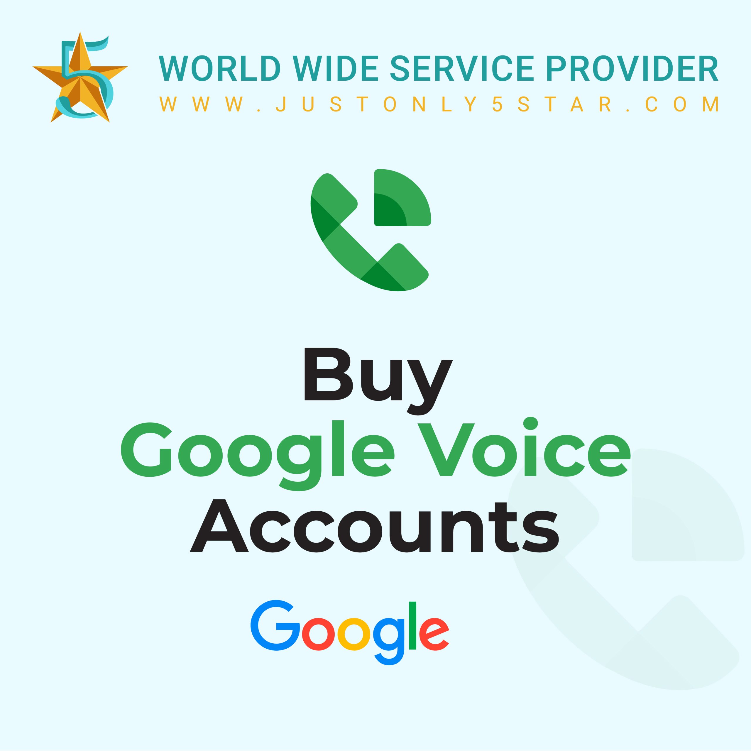 Buy Google Voice Accounts - 100% Verified & Trusted Provider...