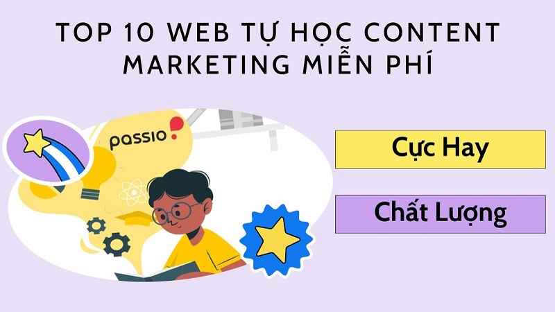 Top 10 Web tự học Content Marketing miễn phí hay và hiệu quả