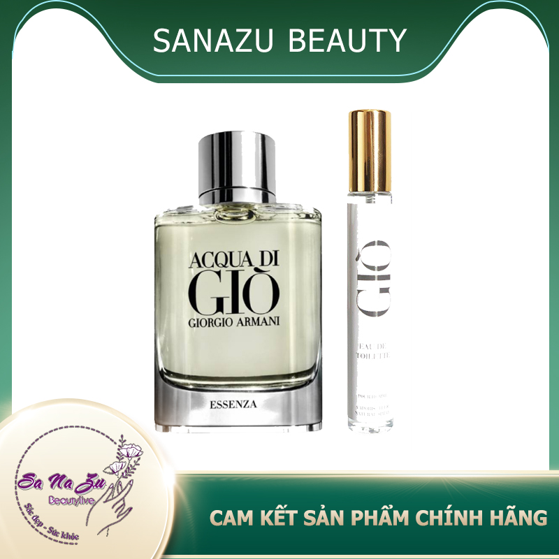 Nước Hoa Acqua Di Gio Pour Homme chiết ( Giò Trắng ) 10Ml, 20Ml, 30Ml - Sanazu Beauty