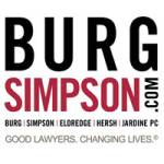 Burg Simpson Nationwide Trucking Accident Law