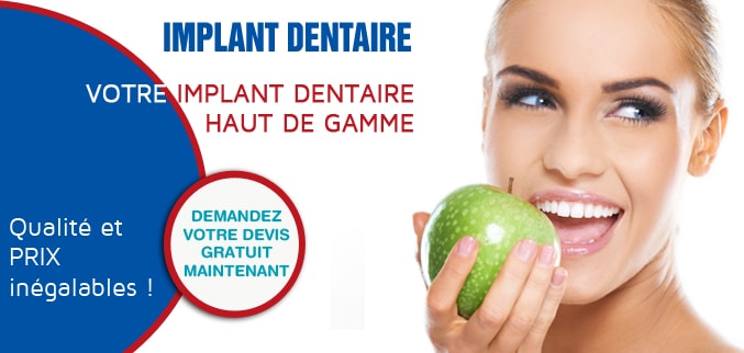 Implant dentaire Tunisie : prix remplacement dents