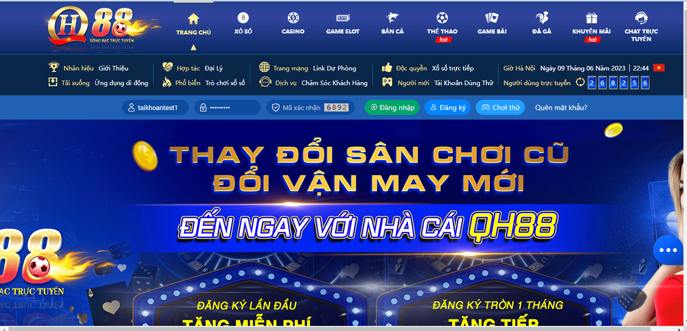 Hướng Dẫn Các Bước Đăng Nhập QH88 Nhanh Chóng