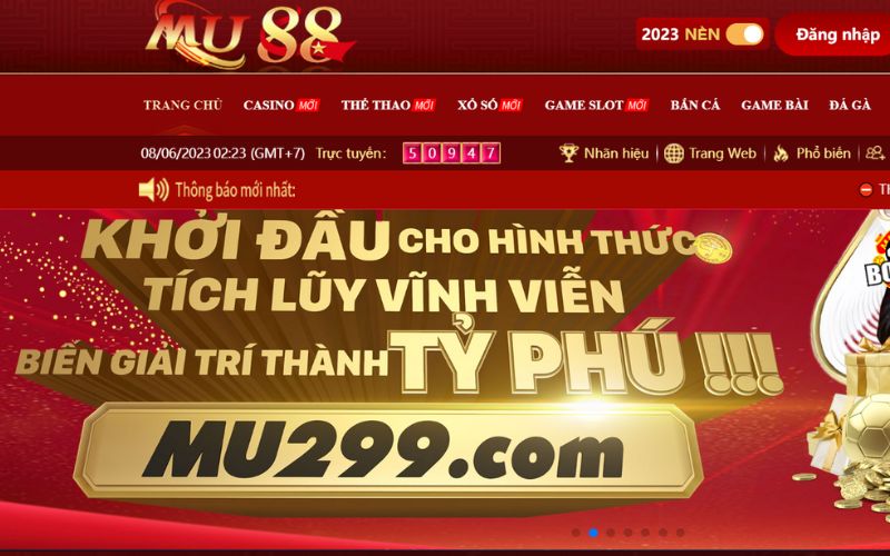 Đăng nhập MU88 và những thông tin mà cược thủ cần biết