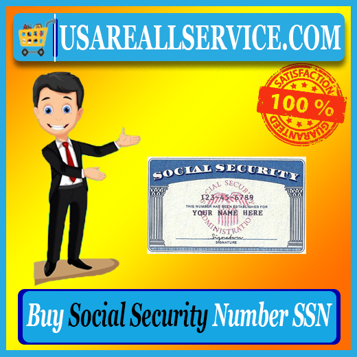 Buy Social Security Number SSN - 100% Real Document