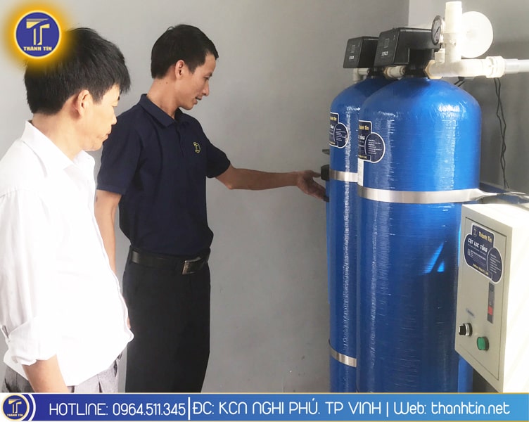 Hệ thống trạm quan trắc nước thải tự động tại Nghệ An.