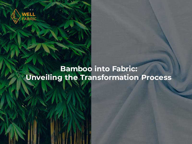Bamboo into Fabric: Unveiling the Transformation Process