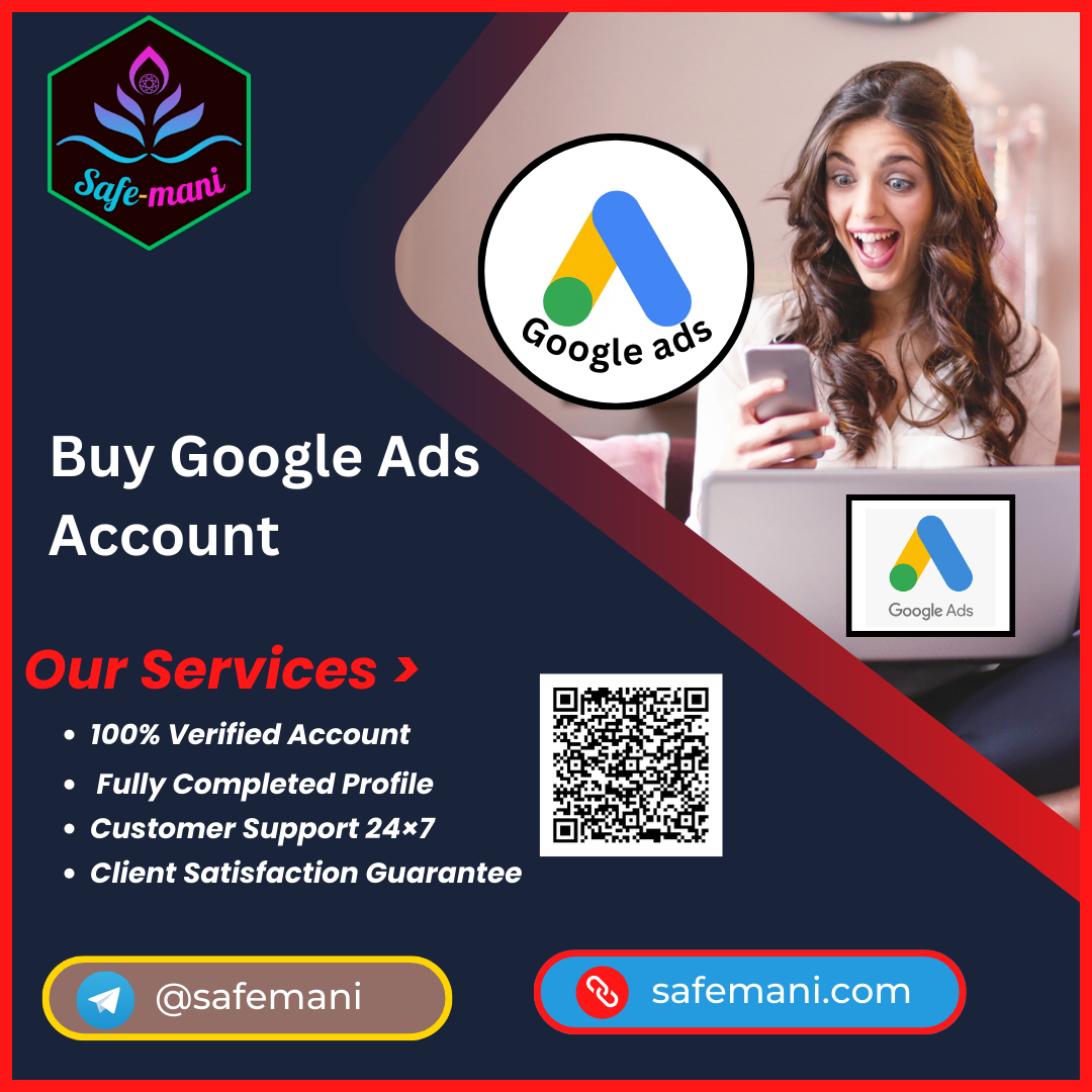 Buy Google Ads Account - 100% Best Verified, Old Account
