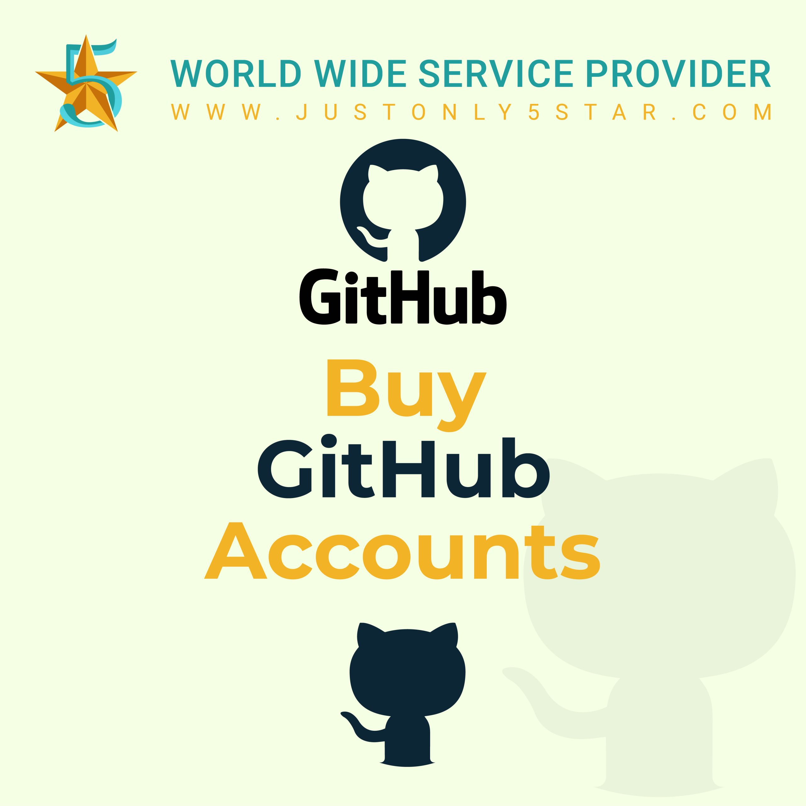 Buy GitHub Accounts - 100% Real, Legit & Fast Delivery...