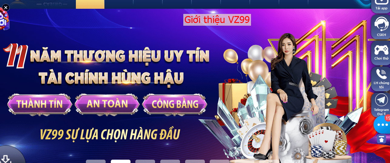 Giới Thiệu VZ99 - Thương Hiệu Nhà Cái Hàng Đầu Việt Nam