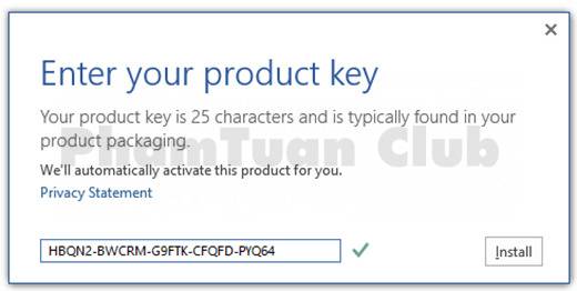 Key Office 365 - Cách kích hoạt bản quyền vĩnh viễn đơn giản nhất