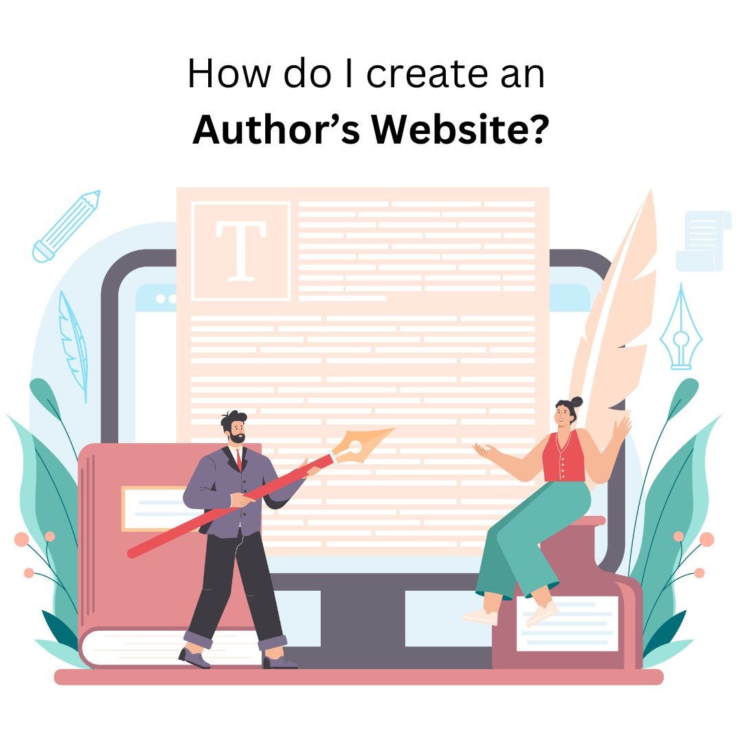 How do I create an author’s website? | by Daisybluebookpublishing | Aug, 2023 | Medium