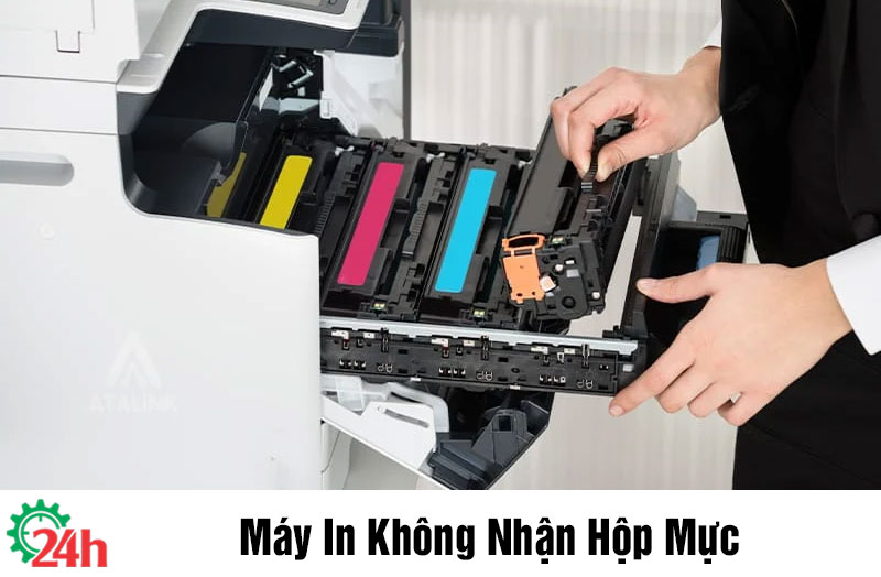 Máy In Không Nhận Hộp Mực - Nguyên nhân và cách khắc phục